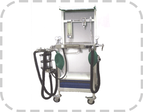 GlamaticPharma's tweet photo. Anesthesia Machine Asleep Life Plus

•Mild Steel Powder-Coated Trolley on Castors with Brake
•Six Cylinder Capacity, Two 02 &amp; Two N20 5 It Water Capacity and Two 10 Itr
•Optional Circle absorber &amp; Hypoxia Guard
•Standard Two-Tube Rotameter (230mm long) for 02 &amp; N20 https://t.co/8dhX5wJ8PO