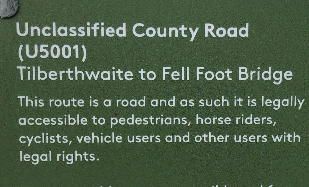 ourlakes's tweet photo. Commodification of our landscape and depletion of #wildfells?

Just say no, @lakedistrictnpa   That’s what you’re there for - not to facilitate off-roading with signs like this 👇🏼 https://t.co/Fy3LZeeWoG