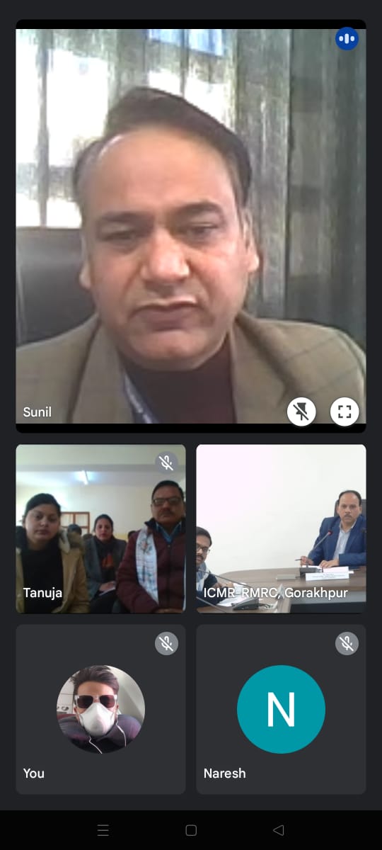 IKeylong's tweet photo. #SANKALP DAY
#first annual Inaugration  day 
On the occasion of the first annual day of inaugration of ICMR-RMRC Gorakhpur building, SANKALP DIWAS was celebrated on 7th December 2022.
@DoctorRajnikant @ICMR_RMRCGKP 
@ICMRDELHI https://t.co/W50BtwrgYL