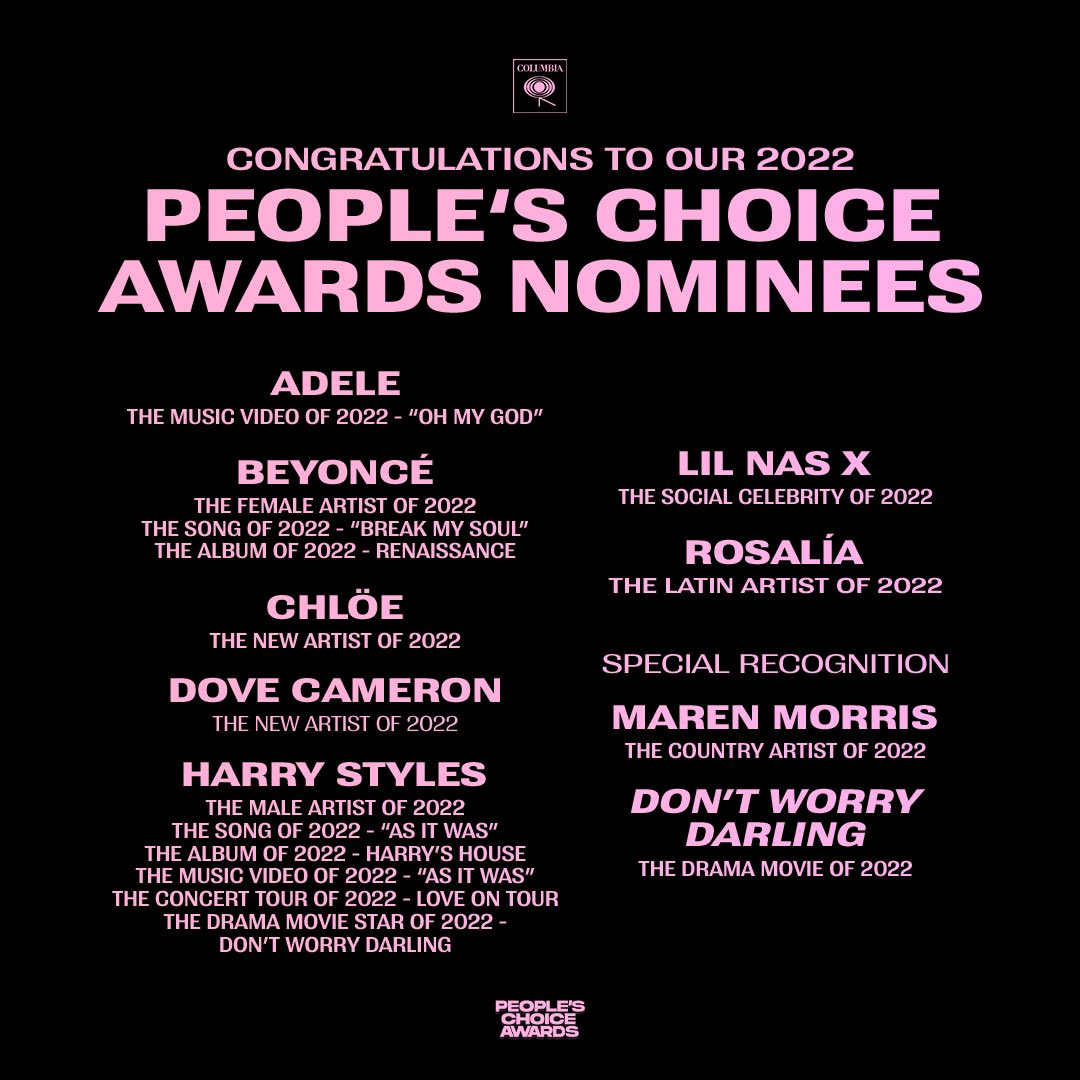 earlyintime's tweet photo. Congrats to all nominees! #PeoplesChoiceAwards
#PCA https://t.co/Hzo54dwhGE