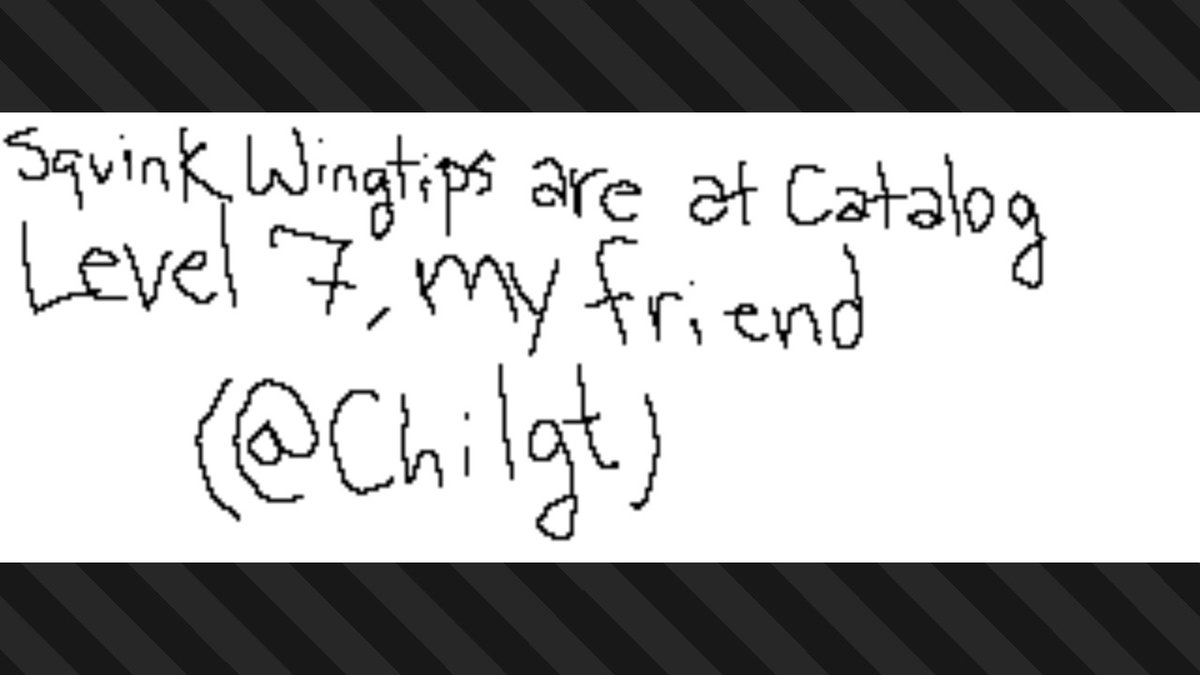 saewinetulini's tweet photo. If ur out there, I hope u get those wingtips #Splatoon3 #NintendoSwitch https://t.co/1DB7Ee4YaC