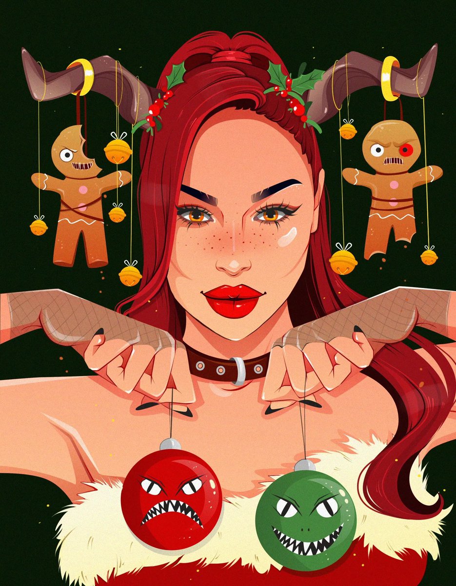 Gm faaam😻

🪅LADY KRAMPUS ☃️

The first 6 pieces of the collection are available🧸

Price 0,04 ETH 

“let these Krampus be the last evil symbol this year, bringing you only happiness and love next year”❤️✨

#KatoKrew #babytesla #WomenInNFTs 

opensea.io/collection/lad…