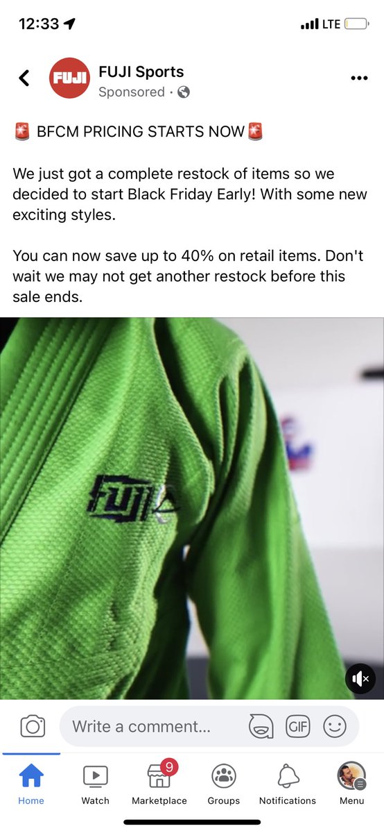 Nah, I understand the want to be new and different in bjj but we’ve got to keep that white, blue, and black gi’s on the only list for sure. #bjj #fujigi #grappling