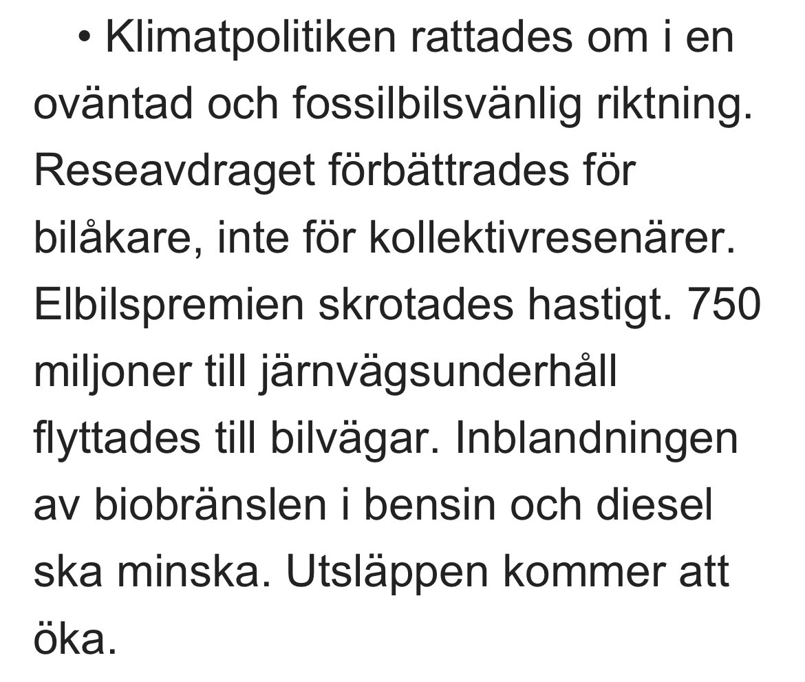marienilsson64's tweet photo. Regeringens och Sverigedemokraternas ”klimatpolitik” sammanfattas av Lena Mellin i Aftonbladet. https://t.co/gFrCfXaVAn