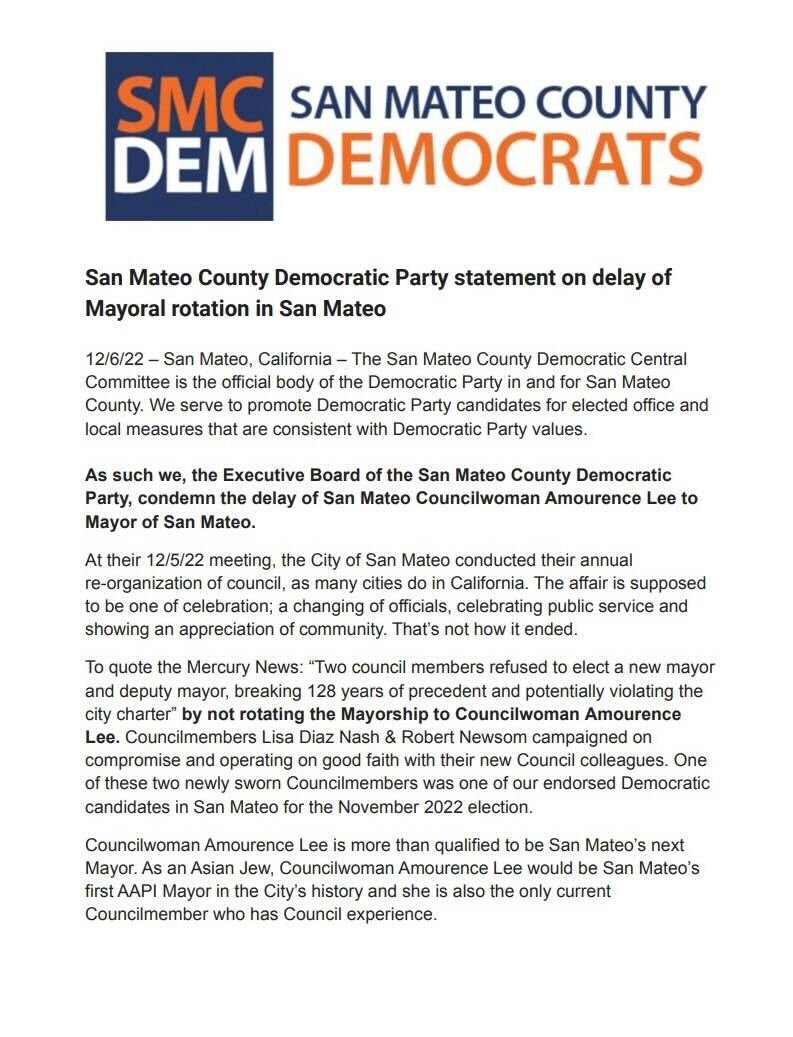 SMC Democratic Party tweet media