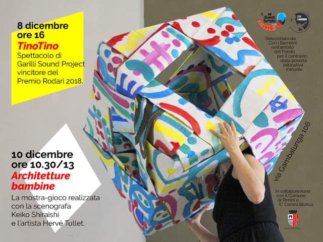 Vi aspettiamo a Rimini 
#esediventifarfalla 
<a href="/ConiBambini/">Con i Bambini</a>