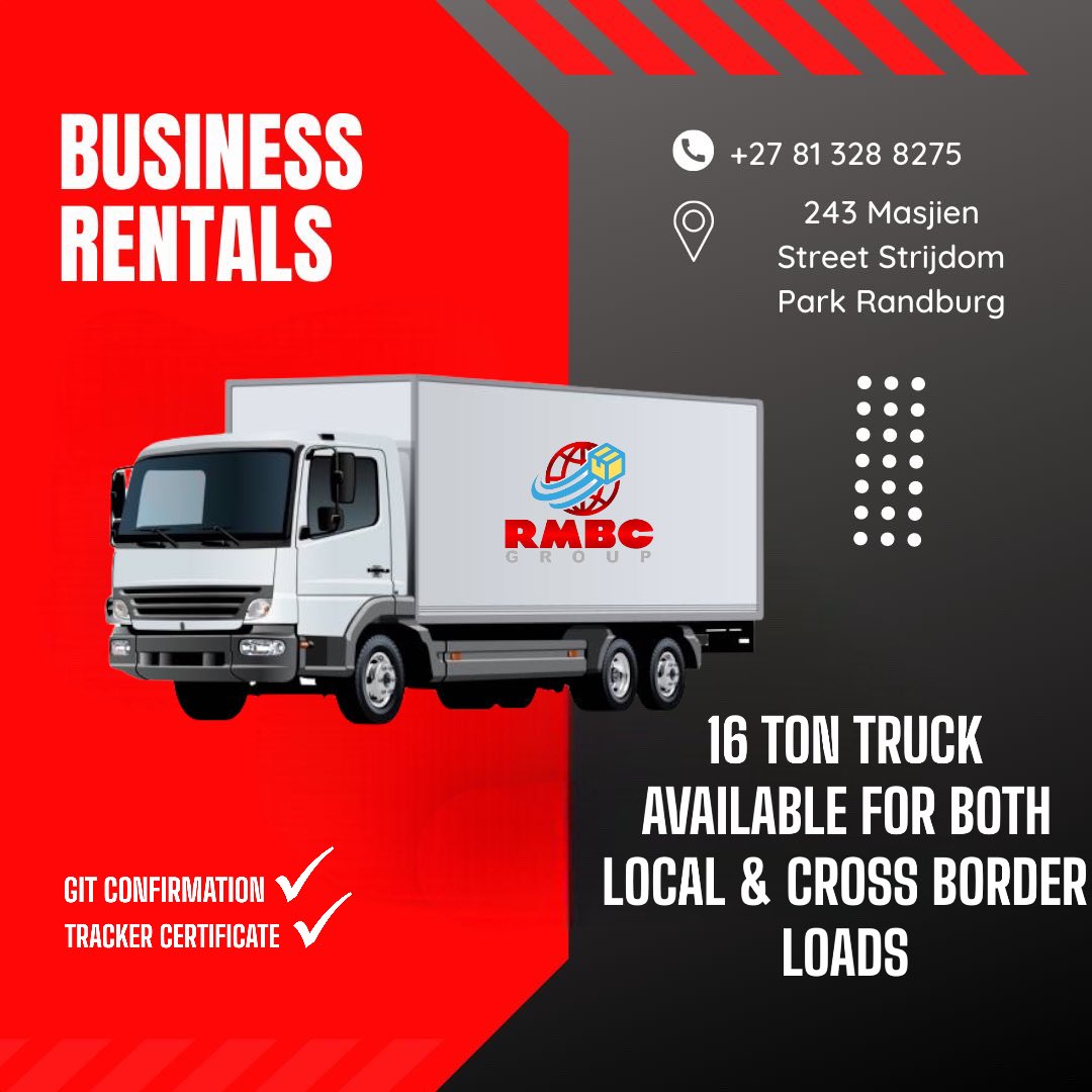 Rudzi_Mu's tweet photo. Hi Guys 😊 we do local and cross border loads please feel free to contact us on +27813288275 for more information 

#logistics #truckhire #subcontracts #DirectContracts #Transportation 
#womenintranspotation #WomeninBusiness #girltalkza #CyrilRamaphosa https://t.co/ltNMUVc42G