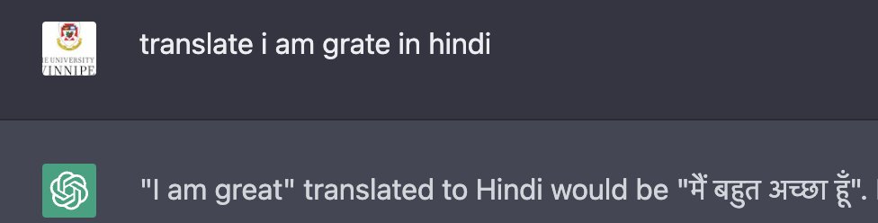 GoomerRushil's tweet photo. Ohhh!! suggest some difficult phrases to compare ChatGPT and google translate. (Maybe paragraphs with longer context). 

#chatgpt_is_the_new_google

#ChatGPT #googletranslate https://t.co/ORLqsx90Cp