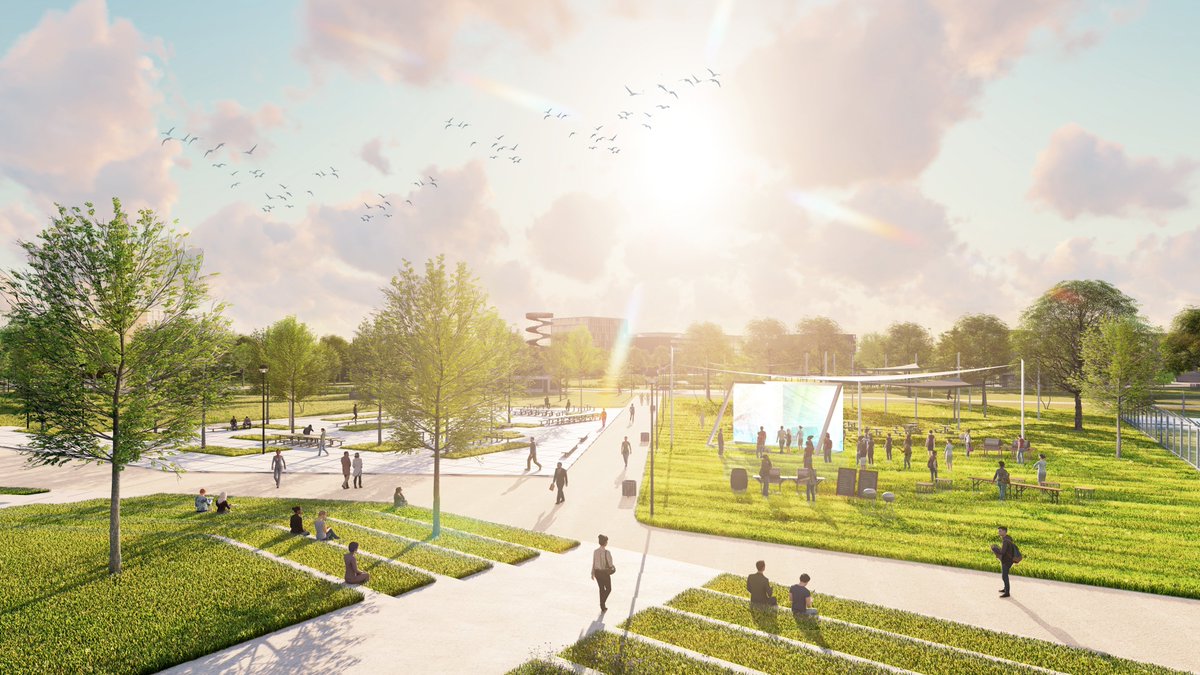 Op Campus Diepenbeek richten we het vizier op de toekomst. En een campus van de toekomst is meer dan een wildgroei van gebouwen, omringd door parkeerplaatsen. Het is een uitnodigende plek waar iedereen naartoe komt. Lees hier meer over in het masterplan 👉 bit.ly/3F3sDWC