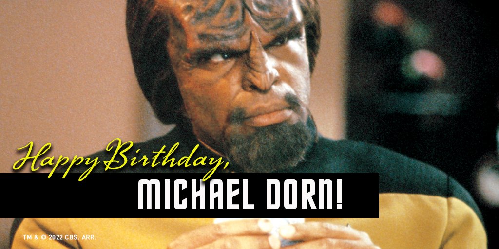 Happy Birthday, Michael Dorn!  