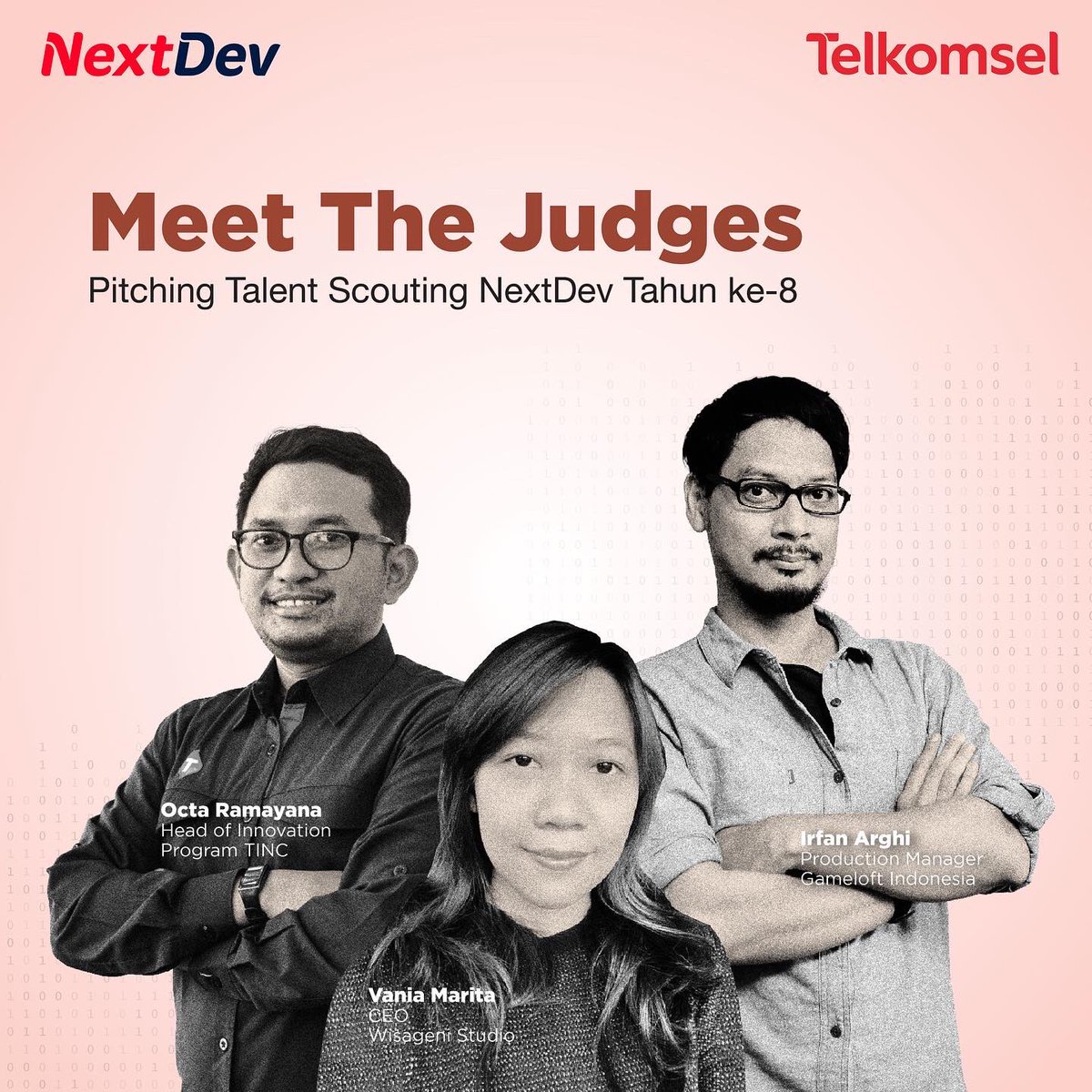 NextDev_id's tweet image. Saksikan kembali keseruan Pitching NextDev Talent Scouting di youtube.com/watch?v=8XvIYM…

#NextDev #SustainBeyondExpectation #PitchingStartup #TalentScouting