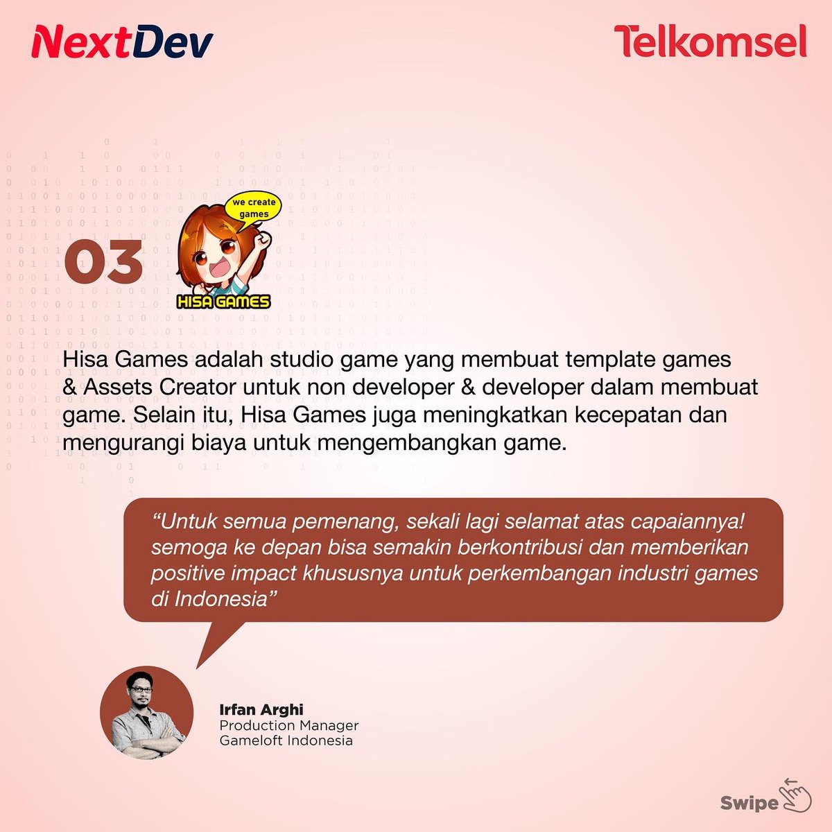 NextDev_id's tweet image. Saksikan kembali keseruan Pitching NextDev Talent Scouting di youtube.com/watch?v=8XvIYM…

#NextDev #SustainBeyondExpectation #PitchingStartup #TalentScouting