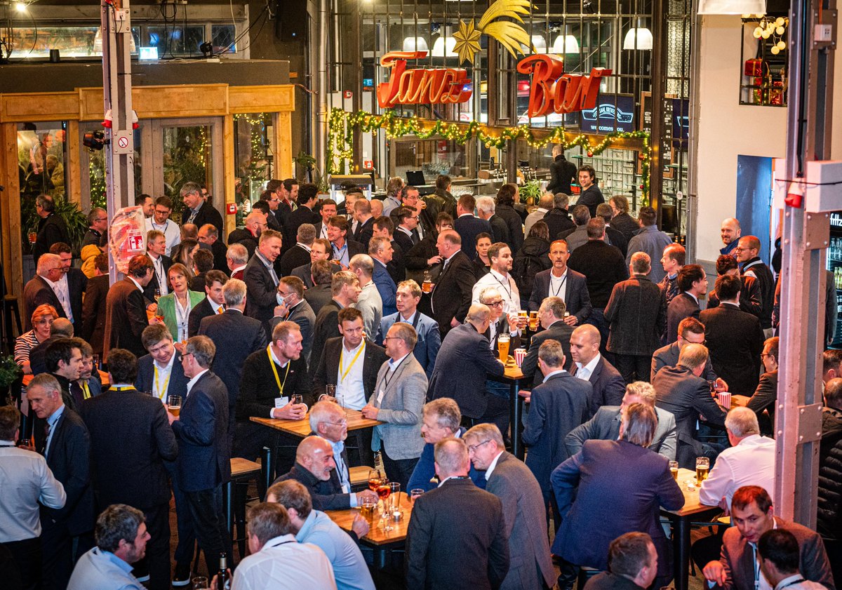 The first interesting day at the CTI Symposium Berlin ended with the evening event at #FestsaalKreuzberg. The participants enjoyed drinks and food in a relaxed atmosphere and used the opportunity for networking and of course having fun at the foosball table.#cti_sym #CTISymposium
