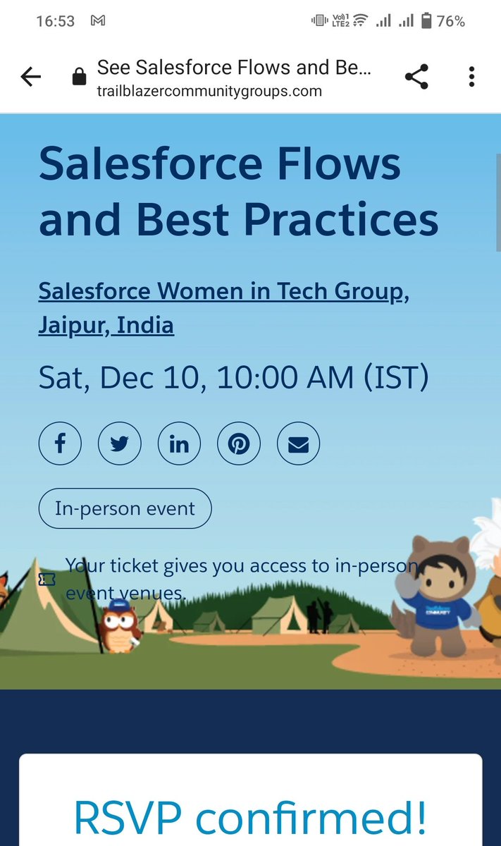 LovNaman's tweet image. I am joining the @WomenInTechOrg group #Jaipur this weekend to learn flow.

#SalesforceFlows has been incredibly popular these days, so let&apos;s come and join us at Hotel Royal Orchid at 10 AM.

Thank you for opening the #registration again @NeetuBansal5 

#TrailblazerCommunity