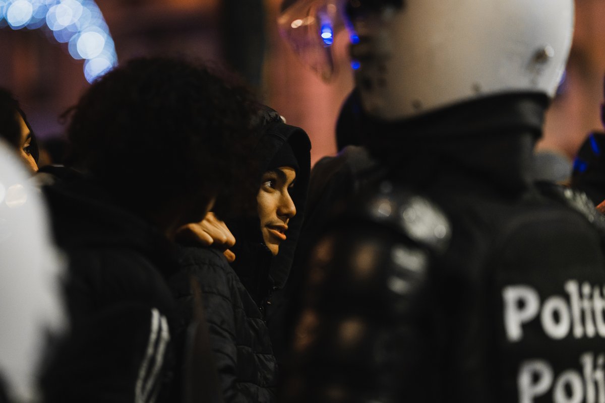 #Brussels last night, #morroco celebrating 
#maroc