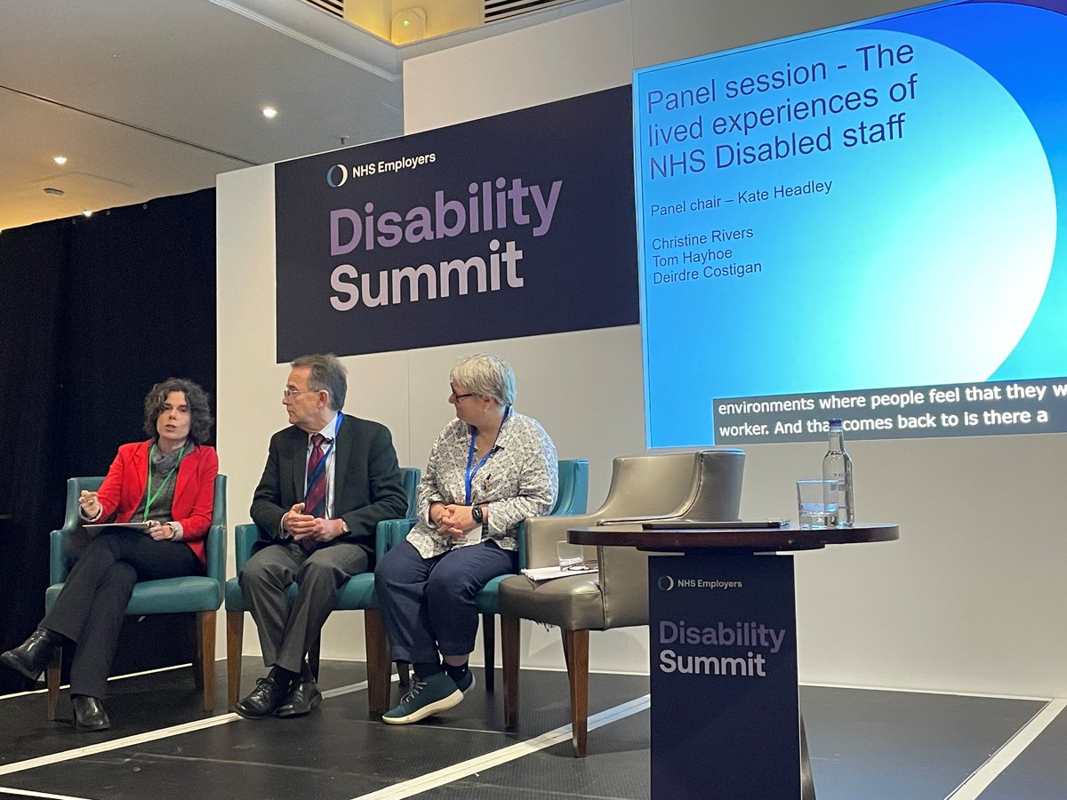 Diversity & Inclusion (@nhse_diversity) on Twitter photo The brilliant <a href="/deirdrecostigan/">Deirdre Costigan MP</a> says "It’s important to create a culture where staff feel comfortable declaring their disability. In one survey 67% of staff were worried their employer may think they are no longer capable of doing their job"
#DisabilitySummit22 The brilliant <a href="/deirdrecostigan/">Deirdre Costigan MP</a> says "It’s important to create a culture where staff feel comfortable declaring their disability. In one survey 67% of staff were worried their employer may think they are no longer capable of doing their job"
#DisabilitySummit22