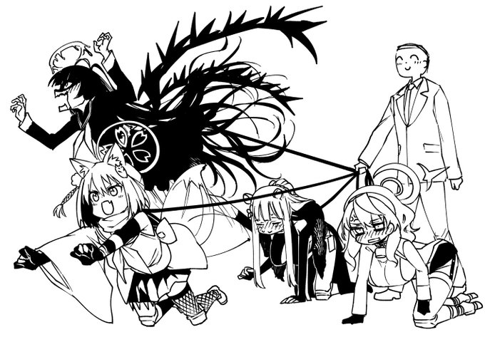 お散歩部
#ブルアカ 