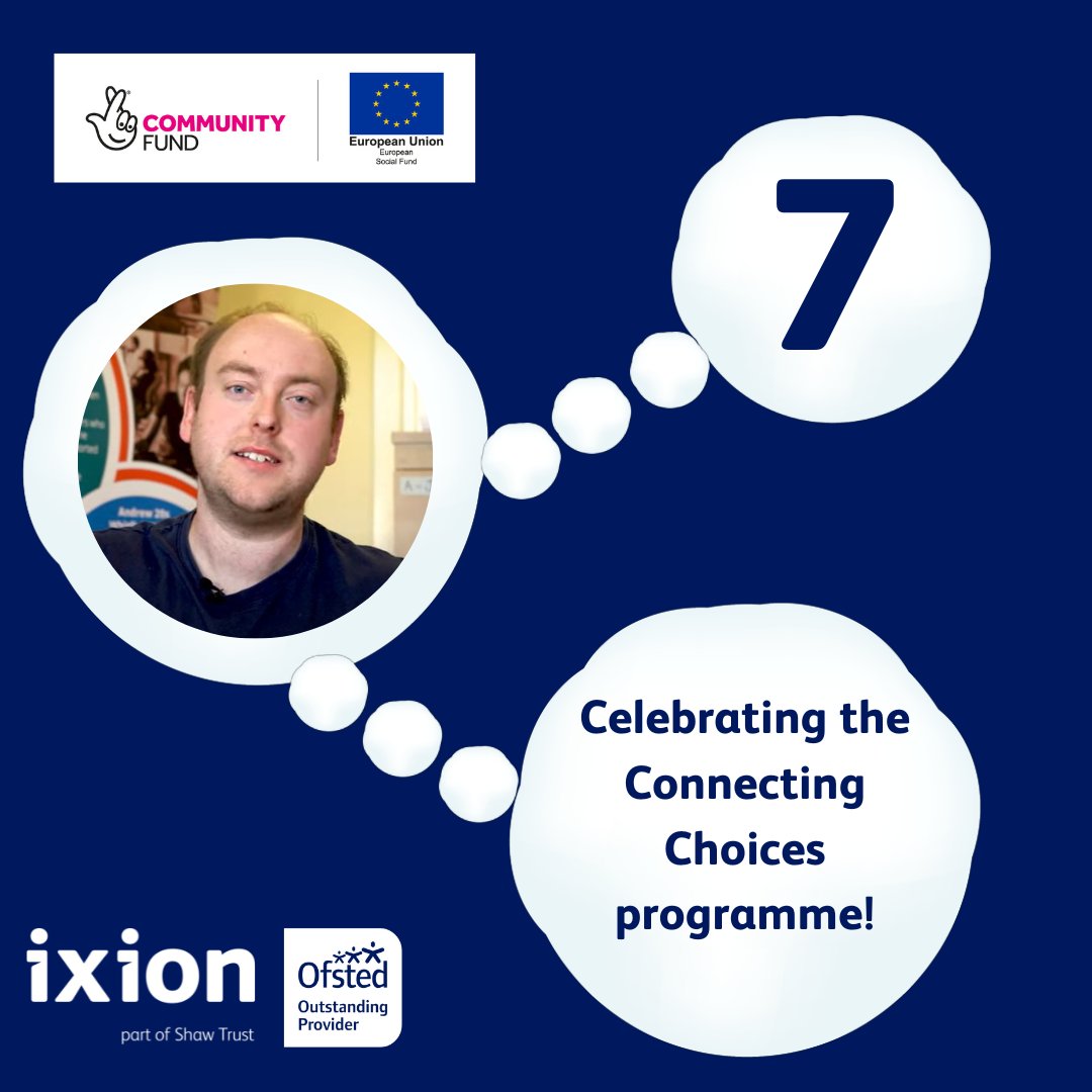 Today we celebrate the success of Connecting Choices, funded by The National Lottery Community Fund.

Meet Ashley and find out how we supported him along his journey: youtu.be/cHj-PQudZN4