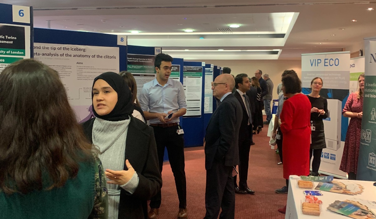 Research Day 2022 is in full swing, and it's great to see such a variety of research work and ideas on display! A big well done to everyone presenting today. 👏