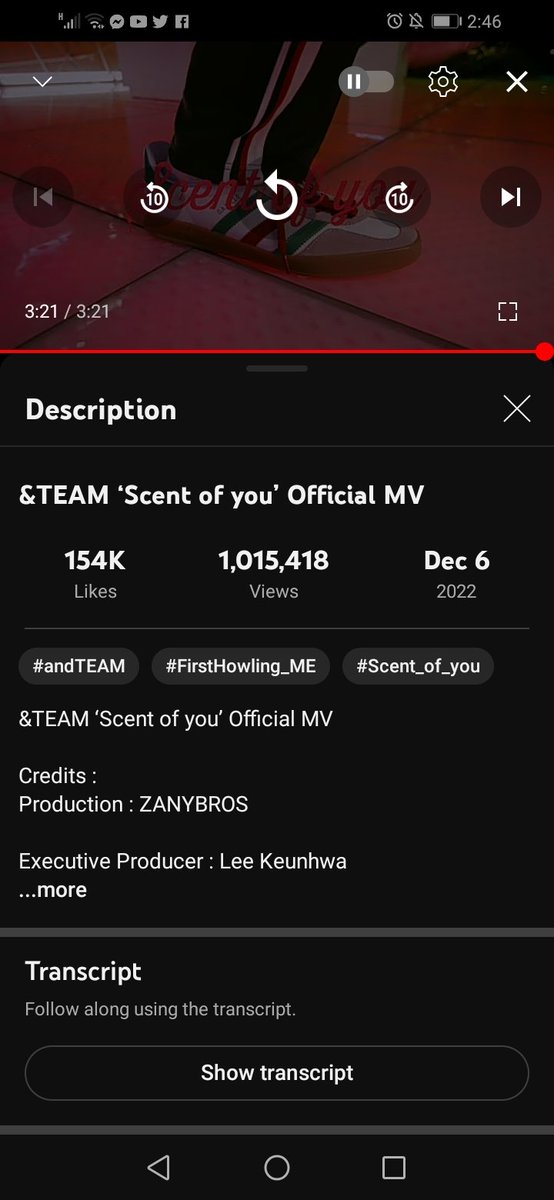 aisacasing's tweet photo. &amp;team Scent of you happy 1 MILLION https://t.co/QXuGnxLgRe