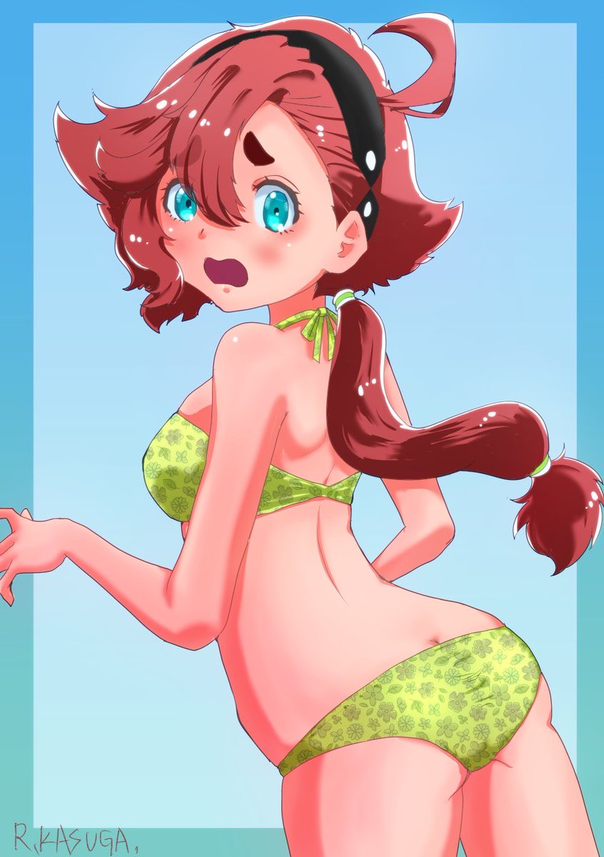 #くそ寒いので水着絵を貼る
水星 