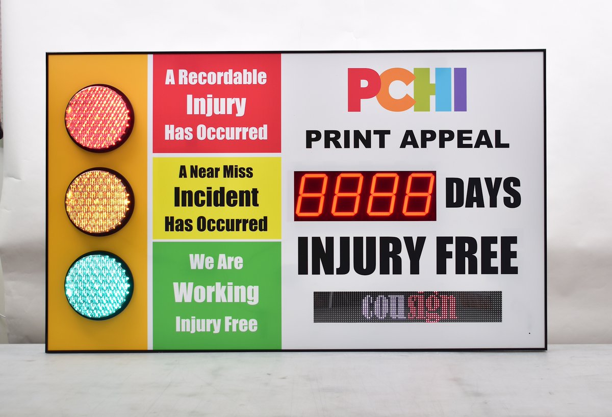 CousignLLC's tweet photo. Check out how Party City is tracking injury free days! @PartyCity #cousign #injuryfreedays #safetysign #customsignage https://t.co/ZJjLvNrGC6