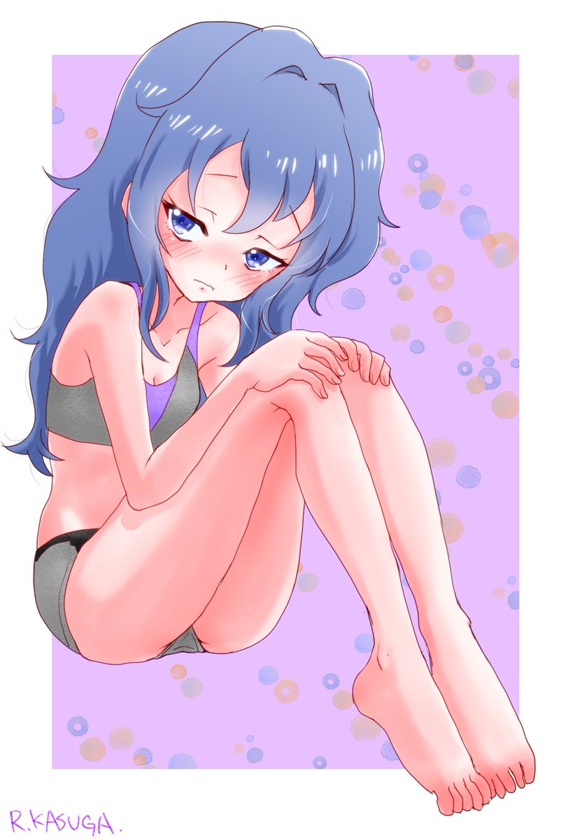 #くそ寒いので水着絵を貼る
ツバキ勢 