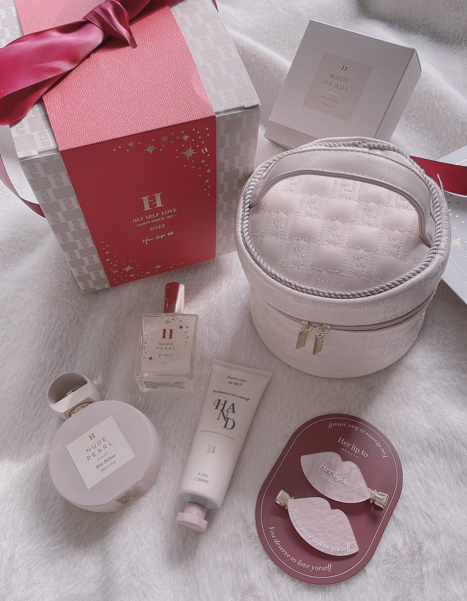 ハンドクリ Her lip to - HLT Self Love - Vanity Pouch Set -の通販 by HK's shop