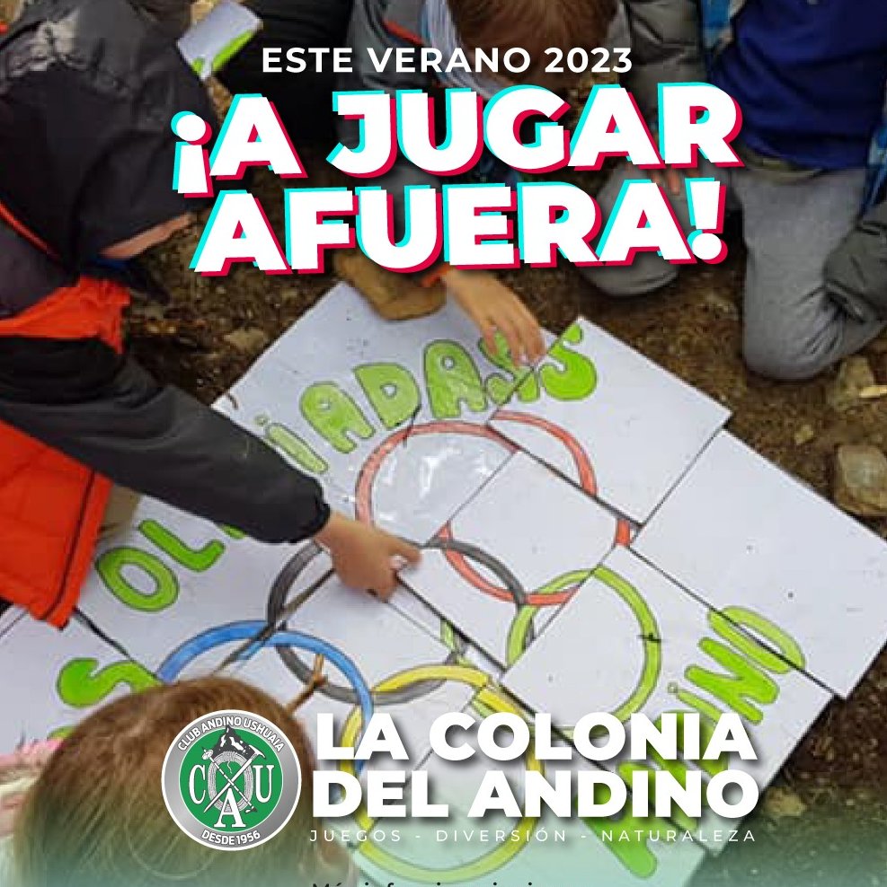pablovalcheff's tweet photo. Serán las vacaciones de verano y el tiempo libre que pasarán los niños y niñas de entre 4 y 12 años socios a partir del 12 de diciembre de 2022 al 17 de febrero de 2023. Consultas escribinos a coloniadelandino@gmail.com https://t.co/h6LFYa39Lq
