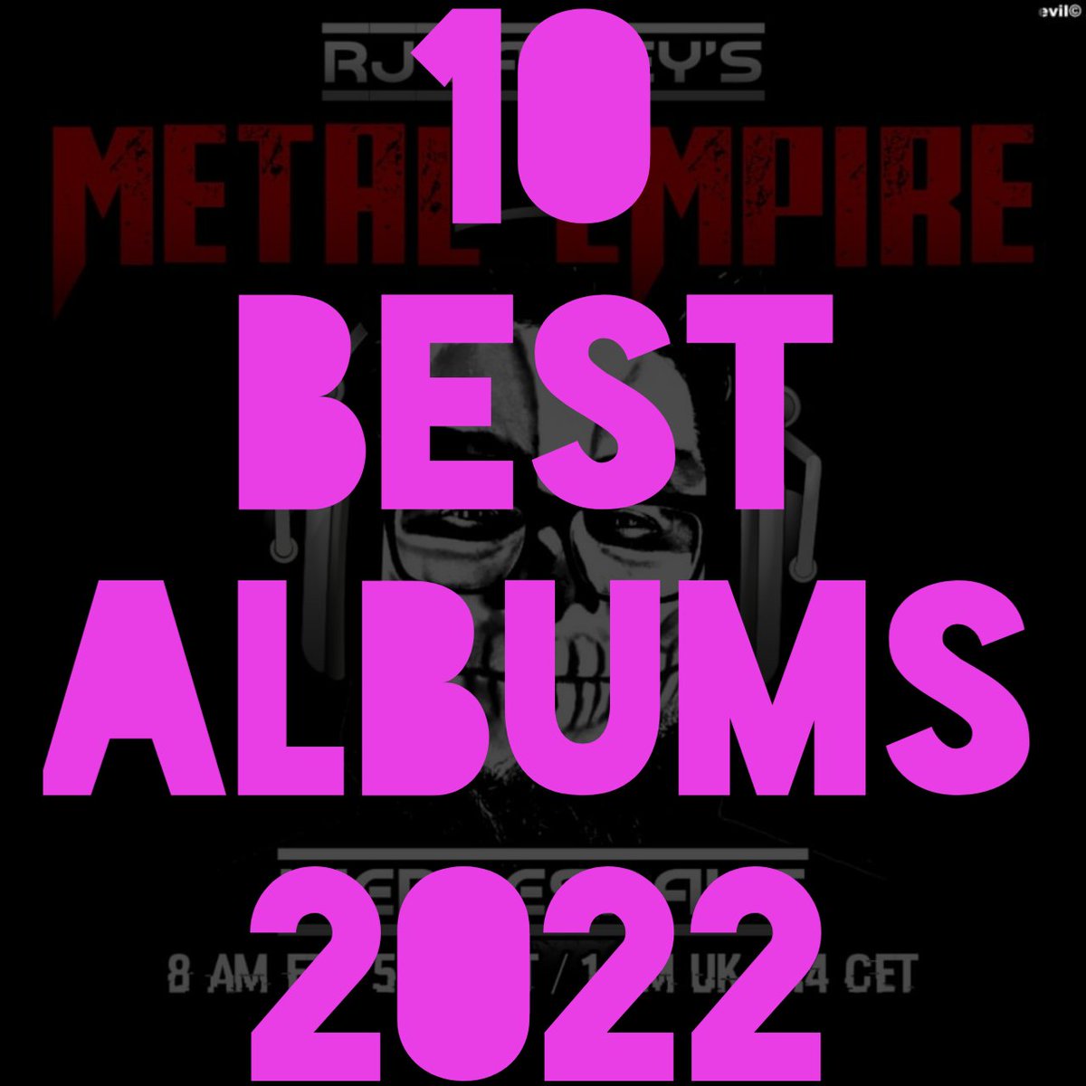 Friends, Romans, Metalheads, lend me your ears!
At 1300 GMT/0800 EST/1400 CET live on <a href="/MetalWorldRadio/">Metal World Radio</a> I have a special show running down my top 10 albums of the year. Join us in the chatroom &amp; tell me what your fave LPs of 2022 are: metalworldradio.com
#heavymetal #hardrock