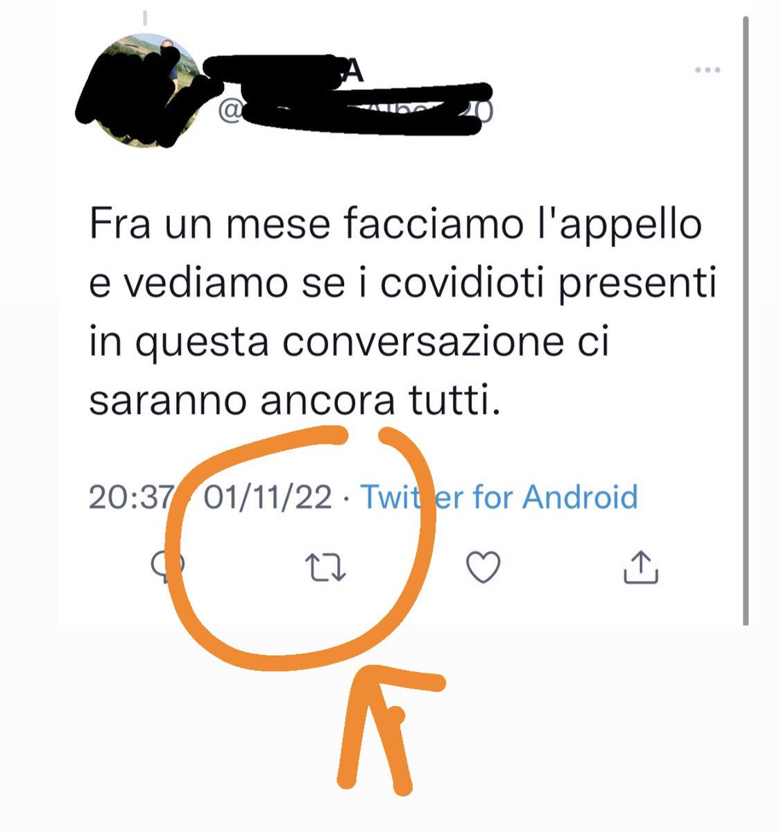 LaBombetta76's tweet photo. Vaccinati, ci siete ancora tutti? 🤭🤭🤭 #covidioti https://t.co/mPEn0CSz4X