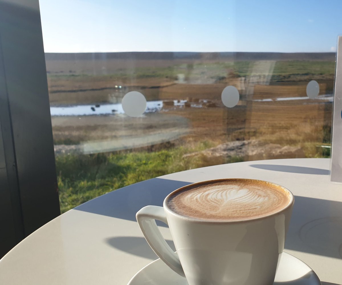 A beautiful but brisk morning down here! 

Serving hot food and drinks to warm you up until 4pm!