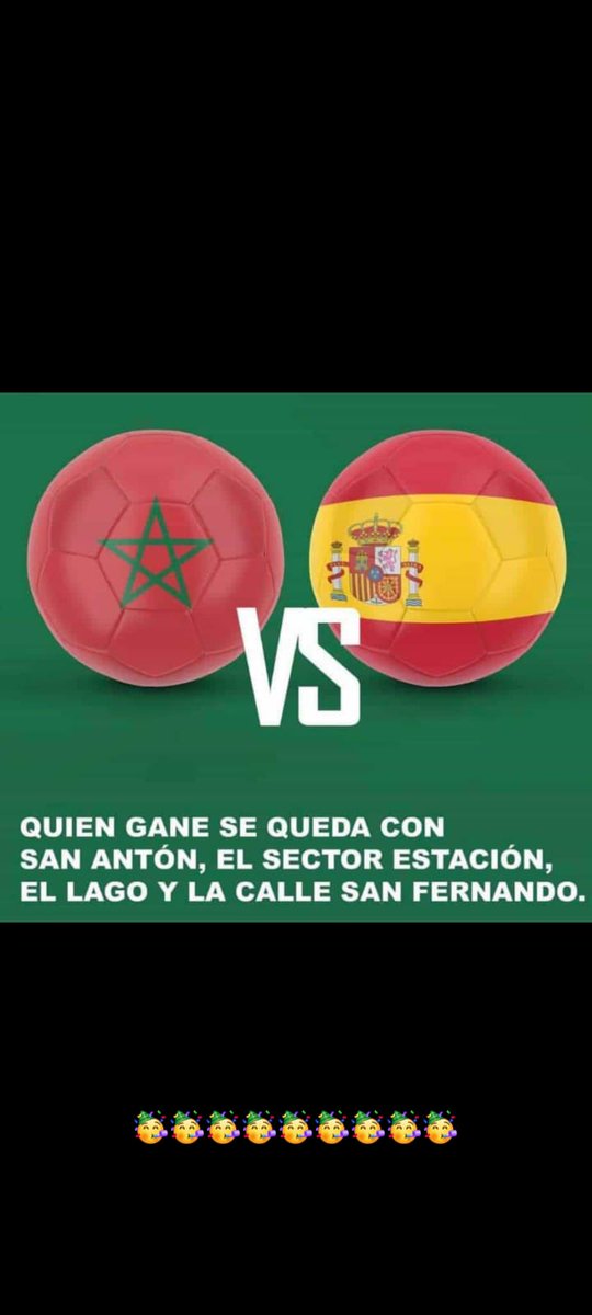 CHOZA_NEWSS's tweet photo. Lo sentimos por quien viva en estos barrios.
#LaChozaEsEspañola. https://t.co/RzrfPTI5T2