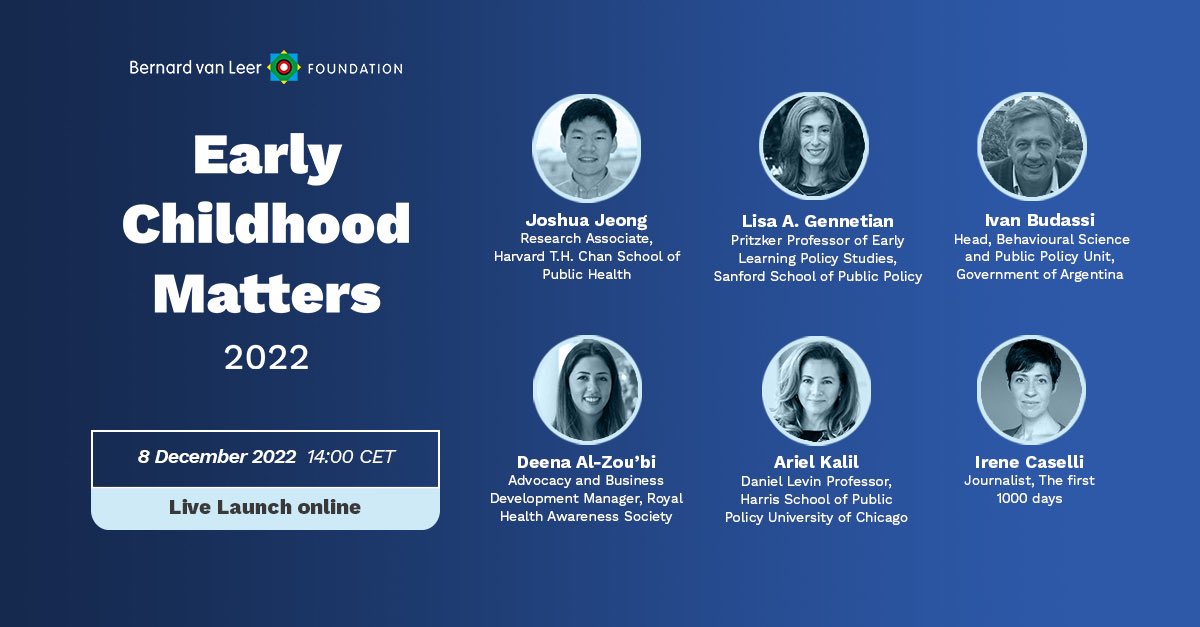 vanleerfdn's tweet photo. Join us and our inspiring speakers as we discuss ‘Can behavioural science revolutionise how we raise the next generation?’

#EarlyChildhoodMatters #ECM2022 #BehaviouralScience @irenecaselli https://t.co/3WBYYPOXkn