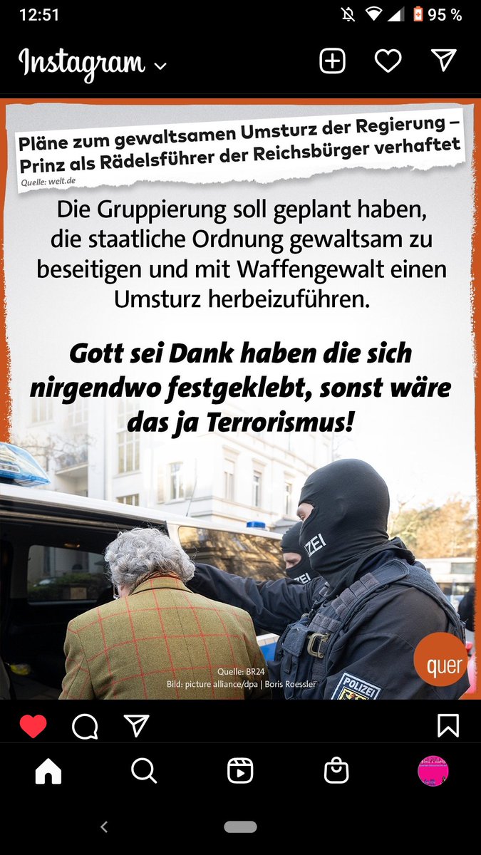 Die ach so ungefährliche Seitenpolitik, in diesem Fall rechts.