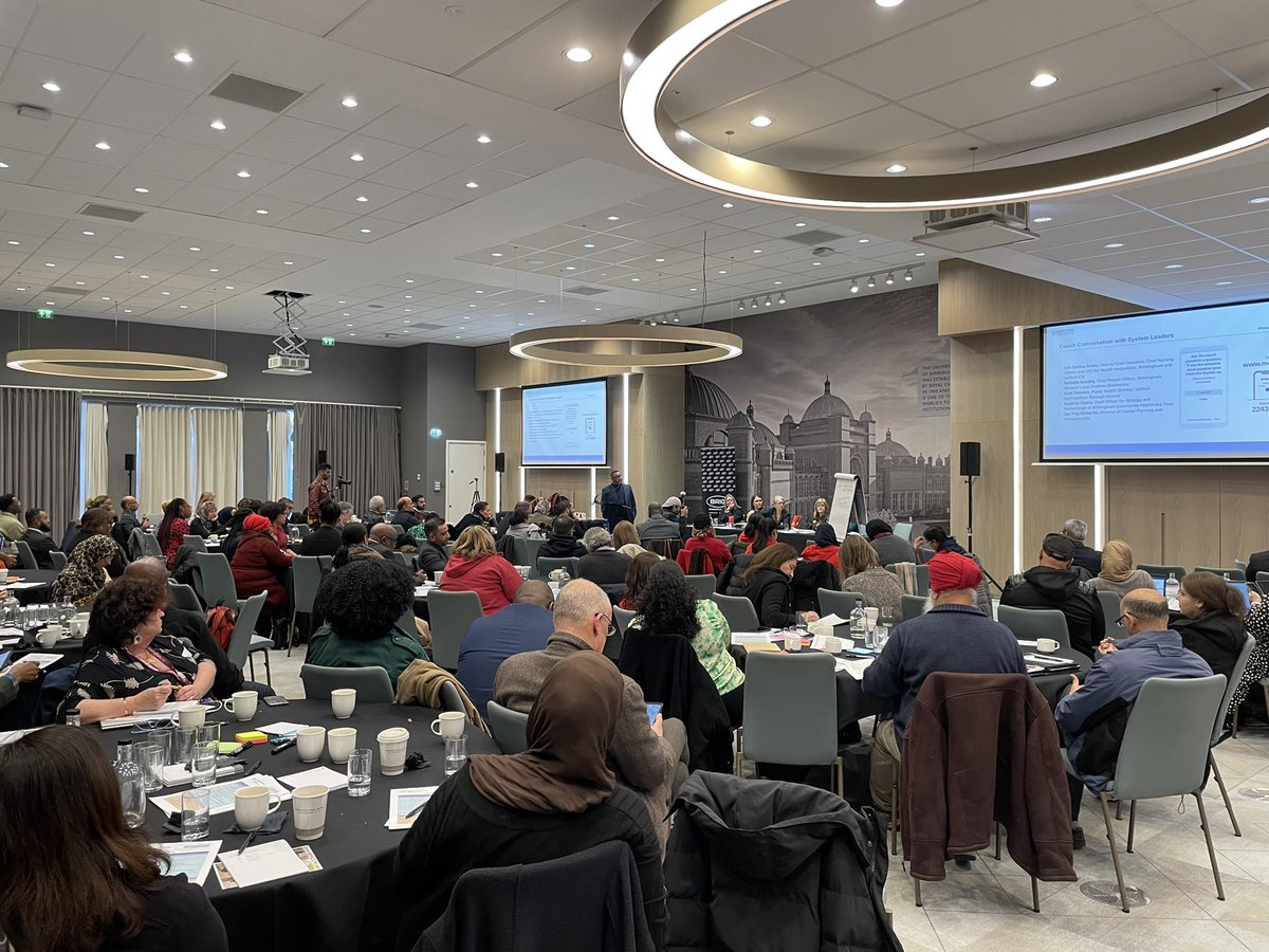 Today we’re at <a href="/BSol_ICS/">Birmingham and Solihull Integrated Care System</a> Summit: Healthcare &amp; Race - Past, Present &amp; Future! 
📍<a href="/EdgbastonPark/">Edgbaston Park Hotel</a> 
⏱9.30am - 3.30pm