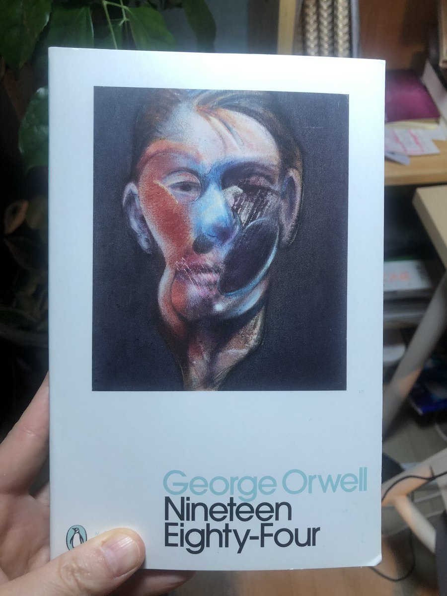 담주 화요일 7:30에 <1984> 온라인1기 원서강독수업 개강. 매주 화요일 7:30~9:30 구글미트로 진행 예정. 많은 관심 부탁드립니다~~