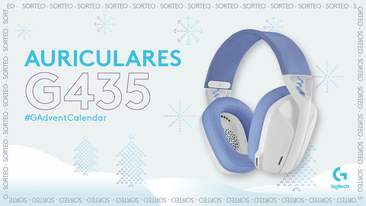 LogitechG_ES's tweet image. 💥 SORTEO AURICULARES G435 💥 Hoy puedes llevarte unos auriculares perfectos para disfrutar de tus juegos y canciones favs  🔝 #GAdventCalendar ¡Participa! 👇

1️⃣ Seguir a @LogitechG_ES 
2️⃣ Hacer RT

El sorteo dura 24h y anunciaremos el/la ganador/a mañana 🙌 ¡Mucha suerte!