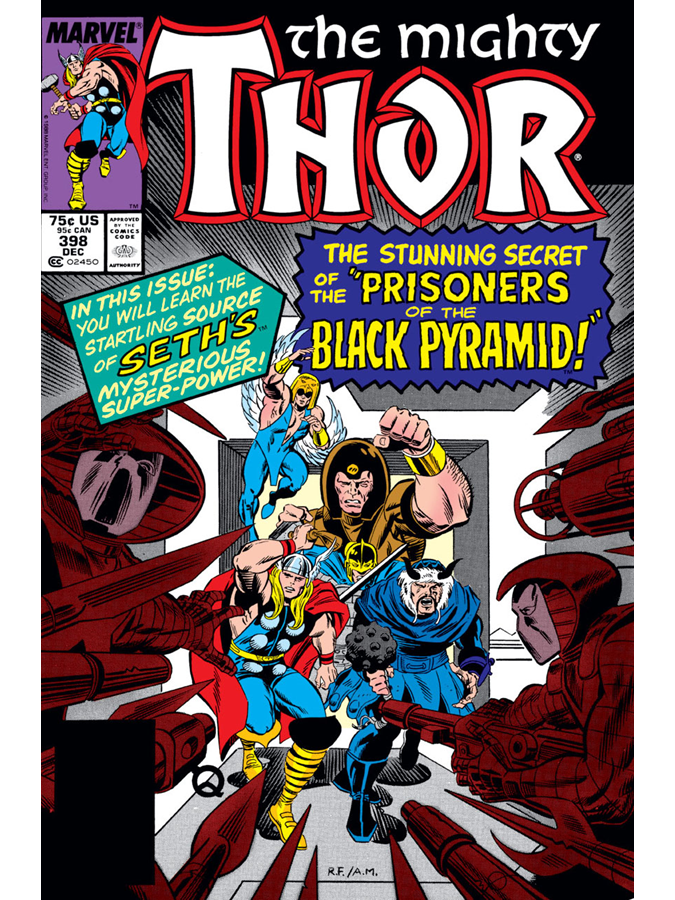 RT @YearOneComics: Thor #398 cover dated December 1988. https://t.co/0B4k8fBBq3