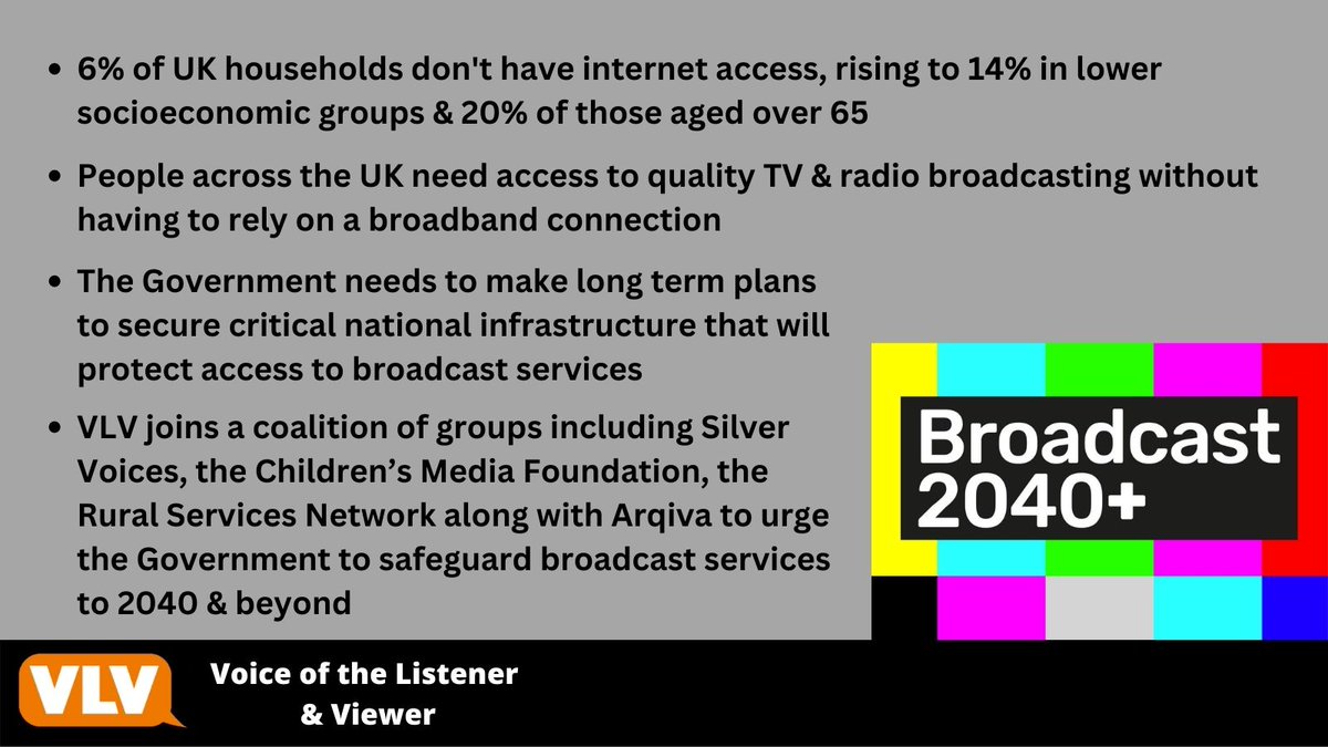 People struggling with the cost of living depend on Digital Terrestrial TV 📺 Over 500k subscriptions were cancelled in 2022 to save on household expenses according to @Kantar We are calling on the Government to #SaveOurBroadcasting by safeguarding DTT to 2040 &amp; beyond <a href="/arqiva/">Arqiva</a>