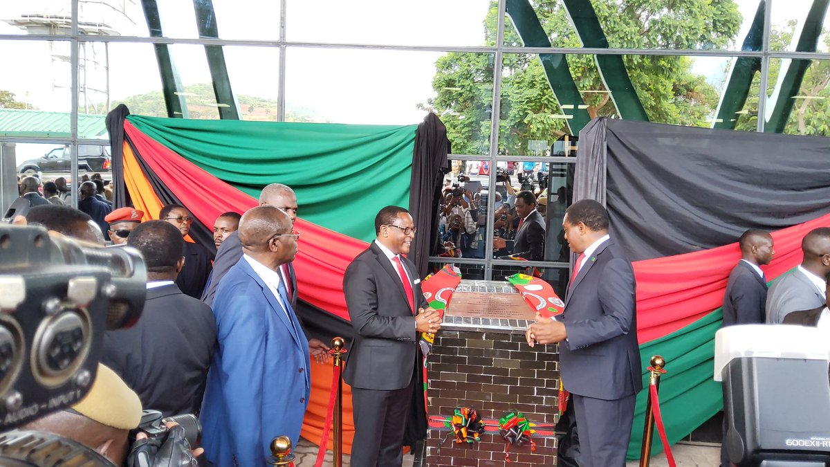 MRA_Malawi's tweet image. Joint  commissioning of the Mchinji/Mwami One Stop Border Post at Mchinji #OSBP  #Malawi  #Zambia