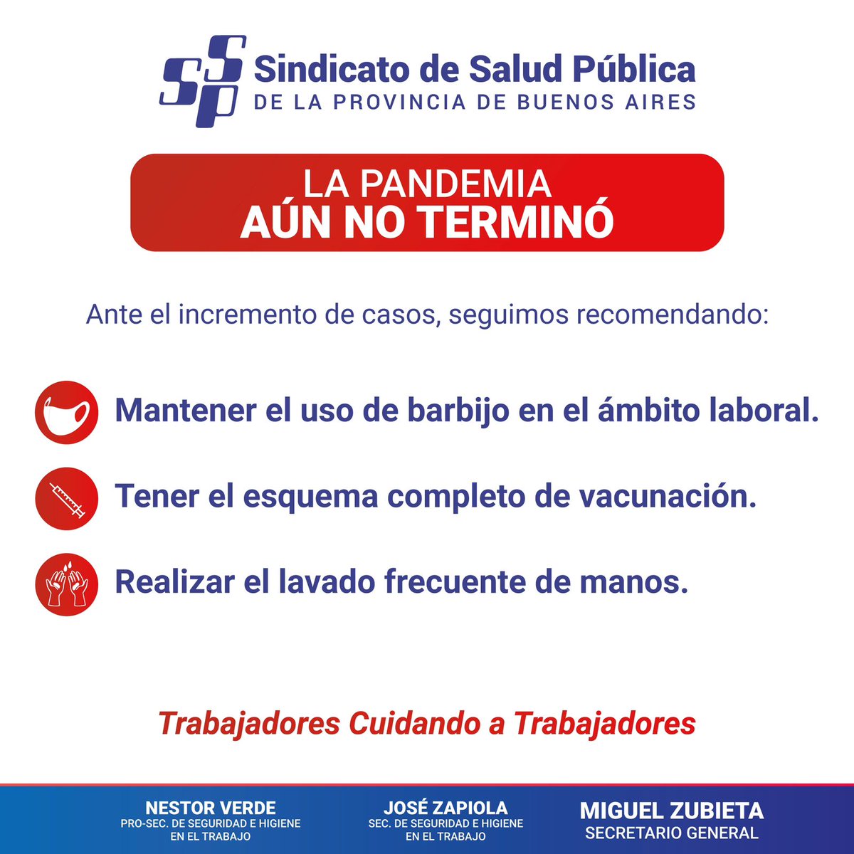 zapiola_jose's tweet photo. Una simple gripe, resfrío, alergia, arritmia cardiaca entre otras puede ser el COVID, cuidate y cuida a tus semejantes, el virus sigue estando entre nosotros. https://t.co/giphvottl2