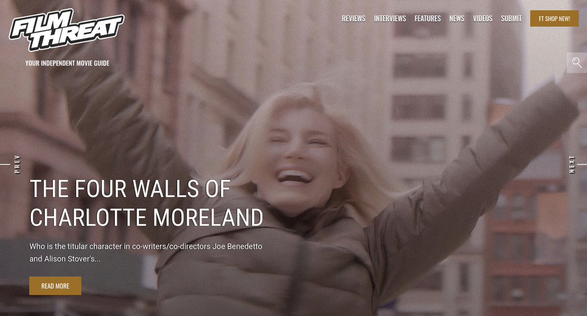 FilmThreat's tweet photo. “…Charlotte must grapple with moving on from her accuser, rapist, and stalker.” Sabina Dana Plasse gets right to the heart of the themes of The Four Walls Of Charlotte Moreland.
https://t.co/0k534IHDxp #SupportIndieFilm #Drama #TheFourWallsOfCharlotteMoreland https://t.co/MFmNEt5Gvn