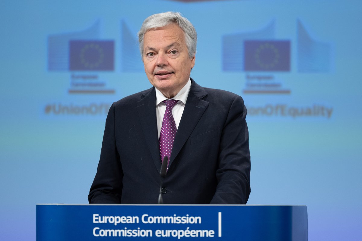 EC_AVService's tweet photo. ⚖️ #Equality Package: The Commission proposes new rules for equality bodies and the recognition of #parenthood between Member States 👨‍👨‍👦‍👦
@helenadalli @dreynders 

📸 &amp; 📽️ https://t.co/v7QzsoXhSc https://t.co/7mroaxeQNu