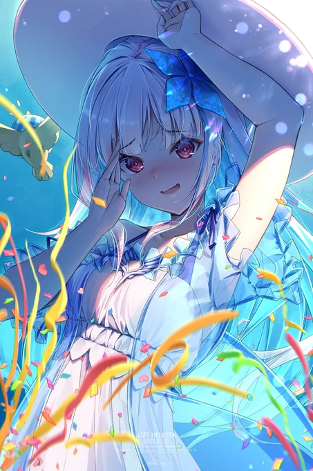 リゼ様誕生日の時でした～#今年も残りわずかなので今年一番伸びた絵を貼る見た絵描きさんも強制でやる 
