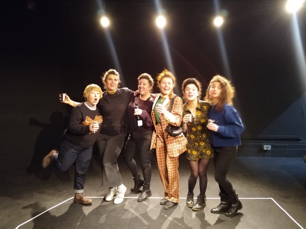 FTPeacock's tweet photo. Missing the crew, but good to know we'll be back NEXT MONTH!  @LandUTheatre  #lamaupin https://t.co/Qm0FHb77iS