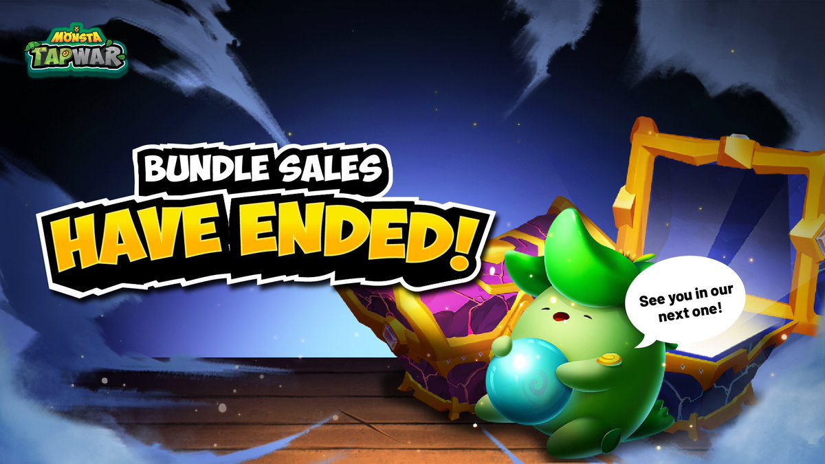Monsta_Infinite's tweet photo. #FortuneCrate bundle sales has ENDED! Our Bundles FULLYqueued in 6 MINUTES! π₯
Start summoning your #FortuneCrate now or save it for the weekend! Weβll see you in the next #BundleSales on the:
10th December 2022 | 12:00PM GMT+0β¨β¨JOIN THE COUNTDOWN
=> https://t.co/DVZitSWfqZ https://t.co/Ki5398F7xJ