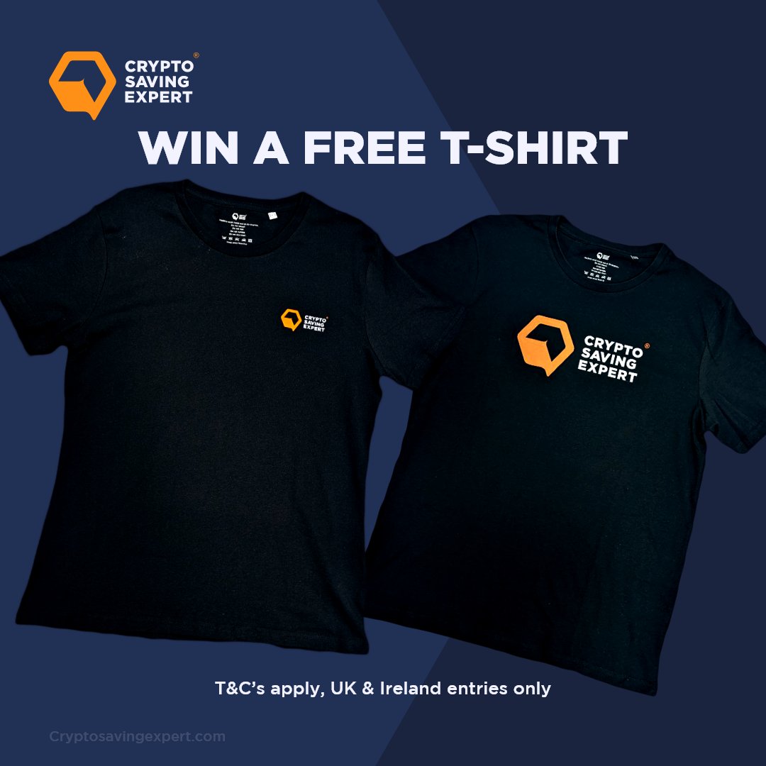 CryptoSavingExp's tweet photo. FREE T-SHIRT GIVEAWAY 🔥

TO ENTER:
• Like this post ♥️
• Retweet this post ♻️
• Follow @cryptosavingexp 🚀
• Tag 2 friends ⬇️ https://t.co/CNap7yGeUU