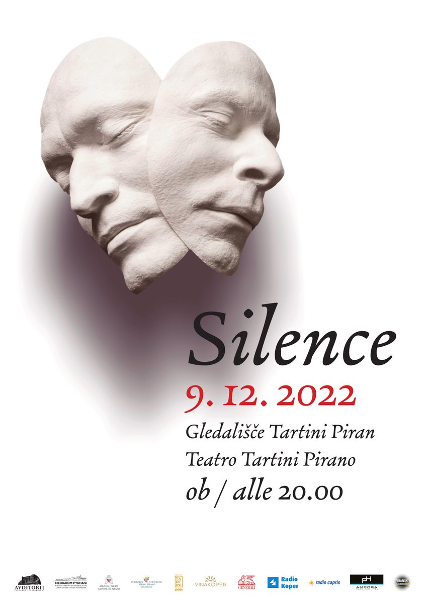 V petek 9.12.2022 na sporedu koncert dua SILENCE <a href="/SilenceMama/">Silence</a> v Gledališče Tartini Piran. Vstopnice v predprodaji na voljo na avditorij.kupikarto.si ter na <a href="/EventimSi/">Eventim Si</a> Vabljeni!