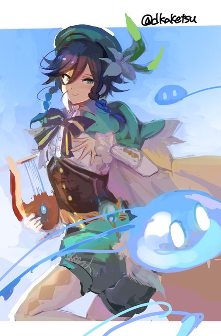 2年前くらいに描いたウェンティ 